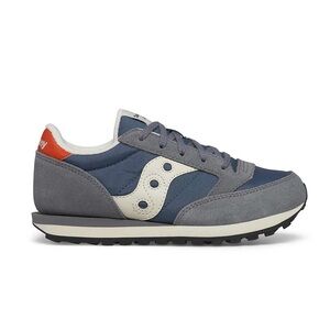 Saucony Kid’s Jazz Original Sneaker Grey Blue Orange 10.5 M